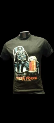 REMERA - STAR WARS BEER FORCE - HOMBRE - NEGRO