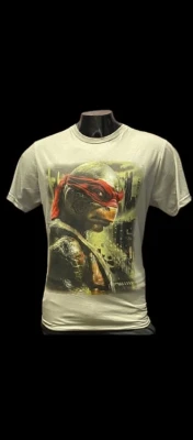 REMERA - TORTUGAS NINJAS  - HOMBRE - BLANCO