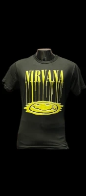 REMERA - NIRVANA - HOMBRE - NEGRO