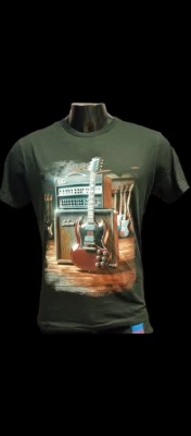 REMERA - GUITARRA SOLLANO - HOMBRE - NEGRO