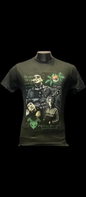 REMERA - PITY ALVAREZ - HOMBRE - NEGRO