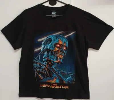 REMERA - TERMINATOR  - HOMBRE - NEGRO