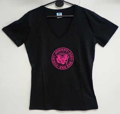REMERA - JOHNNY JOEY - MUJER - NEGRO