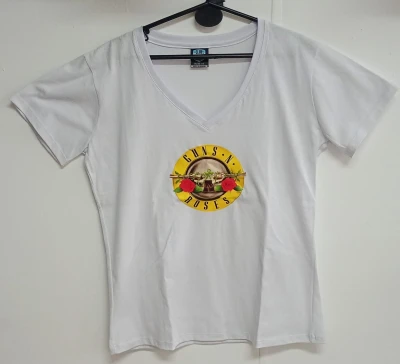 REMERA -  GUNS MUJER - MUJER - BLANCO