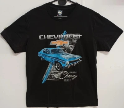 REMERA - CHEVROLET - HOMBRE - NEGRO