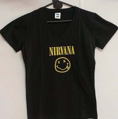 REMERA - NIRVANA MUJER - MUJER - NEGRO
