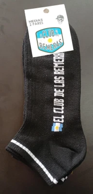 SOQUETES PACK X2-HOMBRE-NEGRO