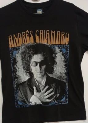 REMERA - CALAMARO - HOMBRE - NEGRO