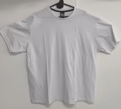 REMERAS LISA - HOMBRE - BLANCA