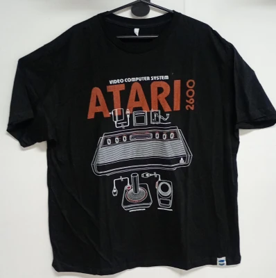 REMERA - ATARI - HOMBRE - NEGRO