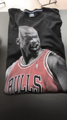 REMERA - BULLS - HOMBRE - NEGRO