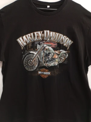 REMERA - HARLEY COMPANY - HOMBRE - NEGRO