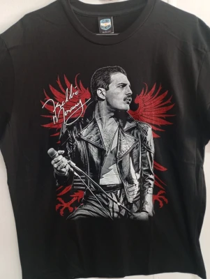 REMERA - FREDDIE MERCURY - HOMBRE - NEGRO