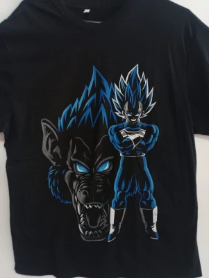REMERA - GOKU DRAGON - HOMBRE - NEGRO