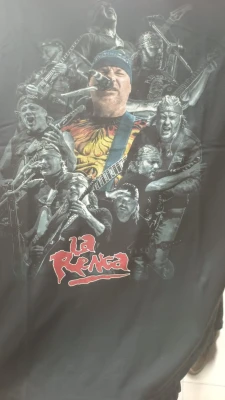 REMERA - LA RENGA CHIZO - HOMBRE - NEGRO