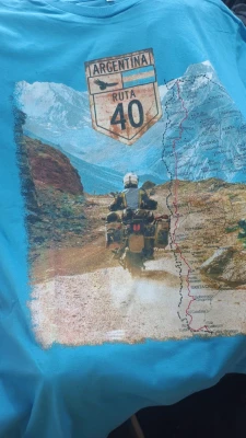REMERA - RUTA 40 MOTO - HOMBRE - BLANCO