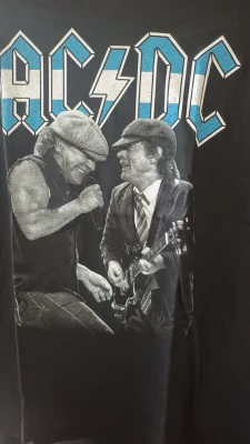 REMERA - AC DC ARGENTINA - HOMBRE - NEGRO