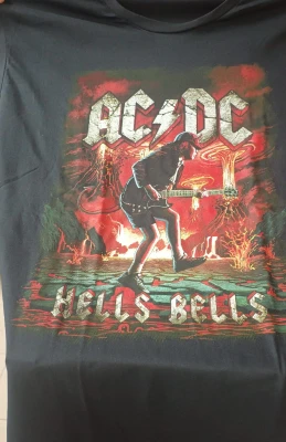 BUZO - AC DC HELLS BELLS - HOMBRE - NEGRO