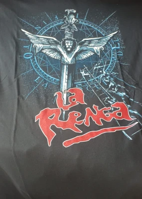 REMERA - LA RENGA INFINITO - HOMBRE - NEGRO