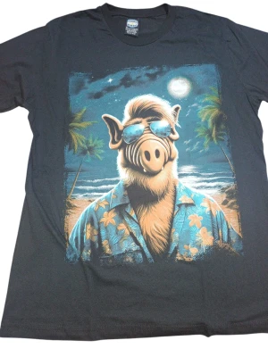 REMERA - ALF - HOMBRE - NEGRO