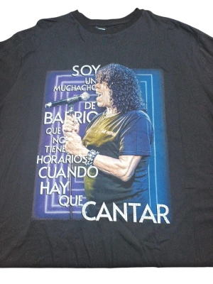 REMERA - LA MONA  - HOMBRE - NEGRO