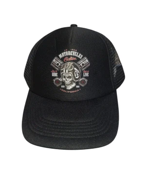 GORRA MOTORCYCLES - UNISEX - NEGRO