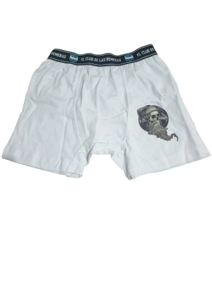 BOXER CALAVERA BARBA - HOMBRE - GRIS