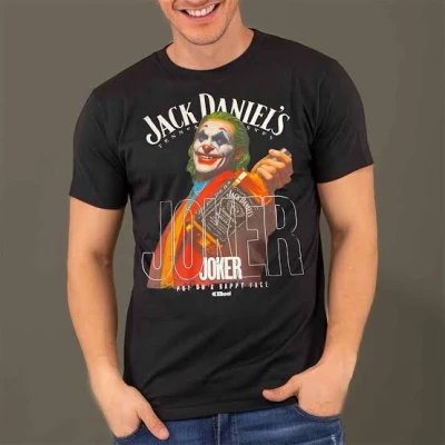 REMERA - GUASON JACK DANIELS - HOMBRE - GRIS