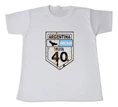 REMERA - RUTA 40 - HOMBRE - BLANCO